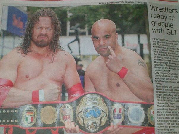 The Citizen newspaper runs a big piece on my match