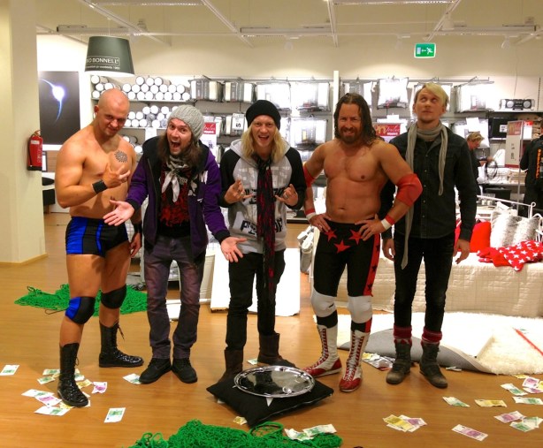 Ricky Vendetta and I will be featured on the Dudesons TV show this spring.