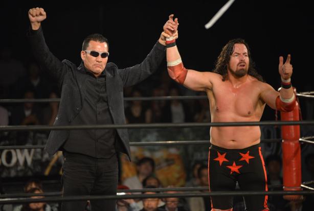 Masa Chono and StarBuck (photo by Michihiro Tomita)