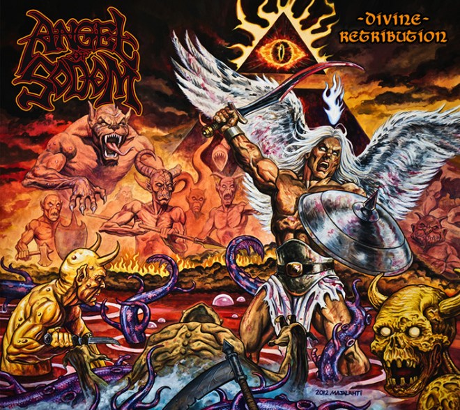 Angel of Sodom Divine Retribution album cover