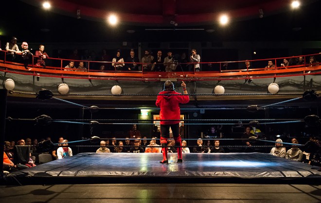FCF afterparty wrestling show at Gloria, Helsinki, Finland.