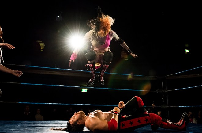FCF afterparty wrestling show at Gloria, Helsinki, Finland.