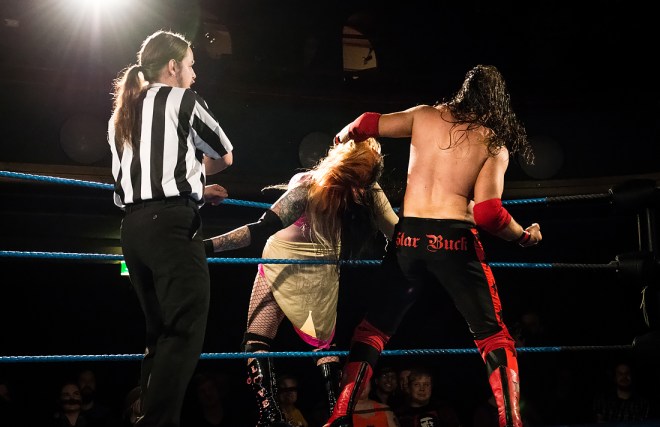 FCF afterparty wrestling show at Gloria, Helsinki, Finland.