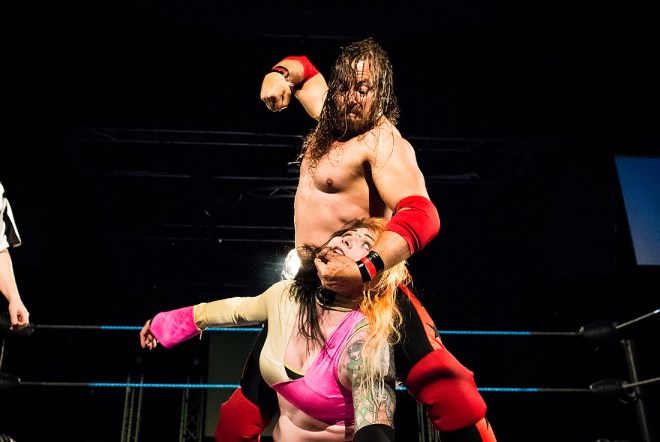 FCF afterparty wrestling show at Gloria, Helsinki, Finland.