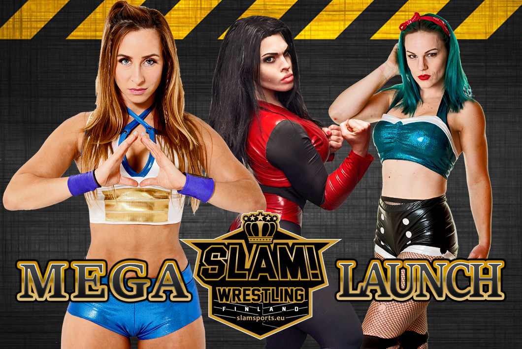 SLAM Mega Launch girls graphic