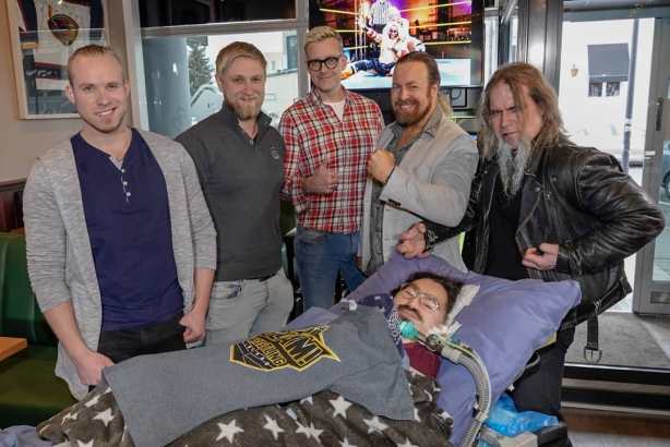 Wrestle Aid pressitilaisuus, kuva Jussi Hietikko