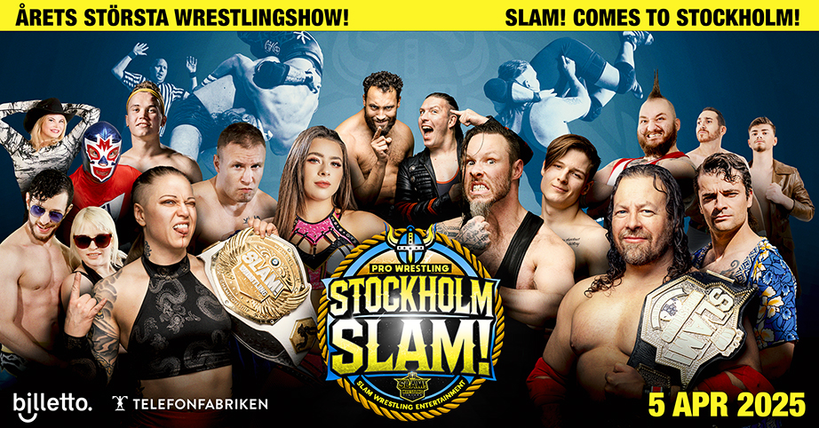 Stockholm SLAM! Telefonfabriken April 5, 2025